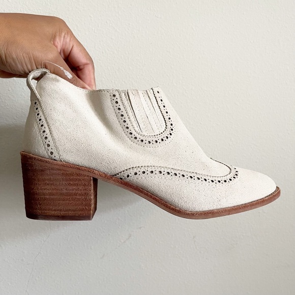 Grayson Brogue Suede Chelsea Boot 